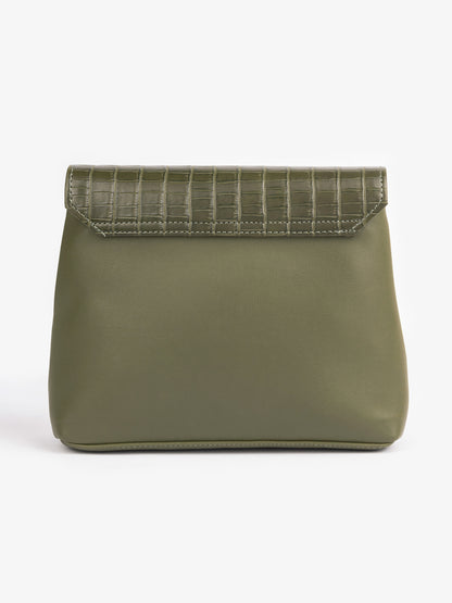 Snake Textured Handbag