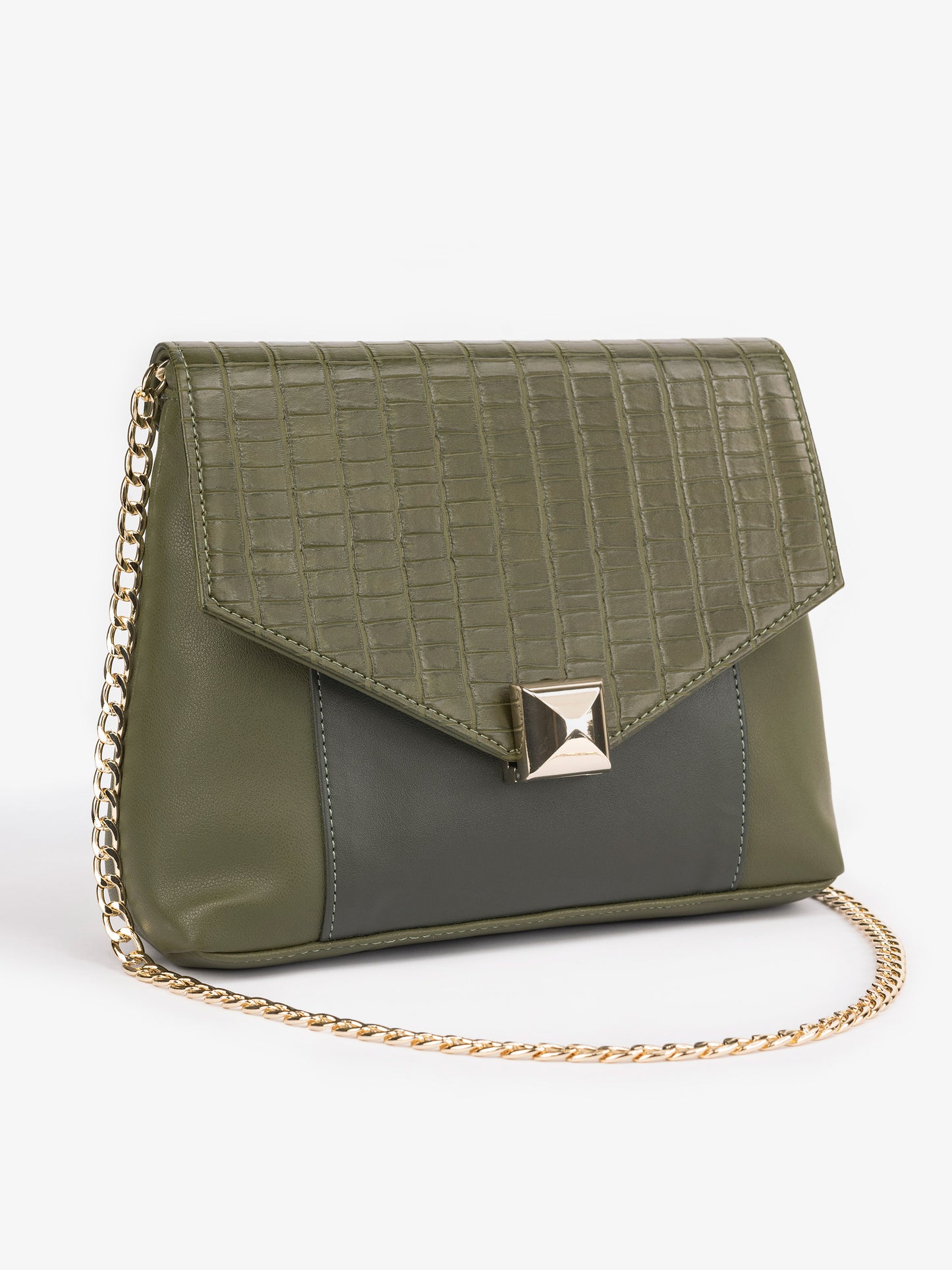 Snake Textured Handbag