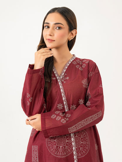 2 Piece Lawn Suit-Embroidered (Pret)