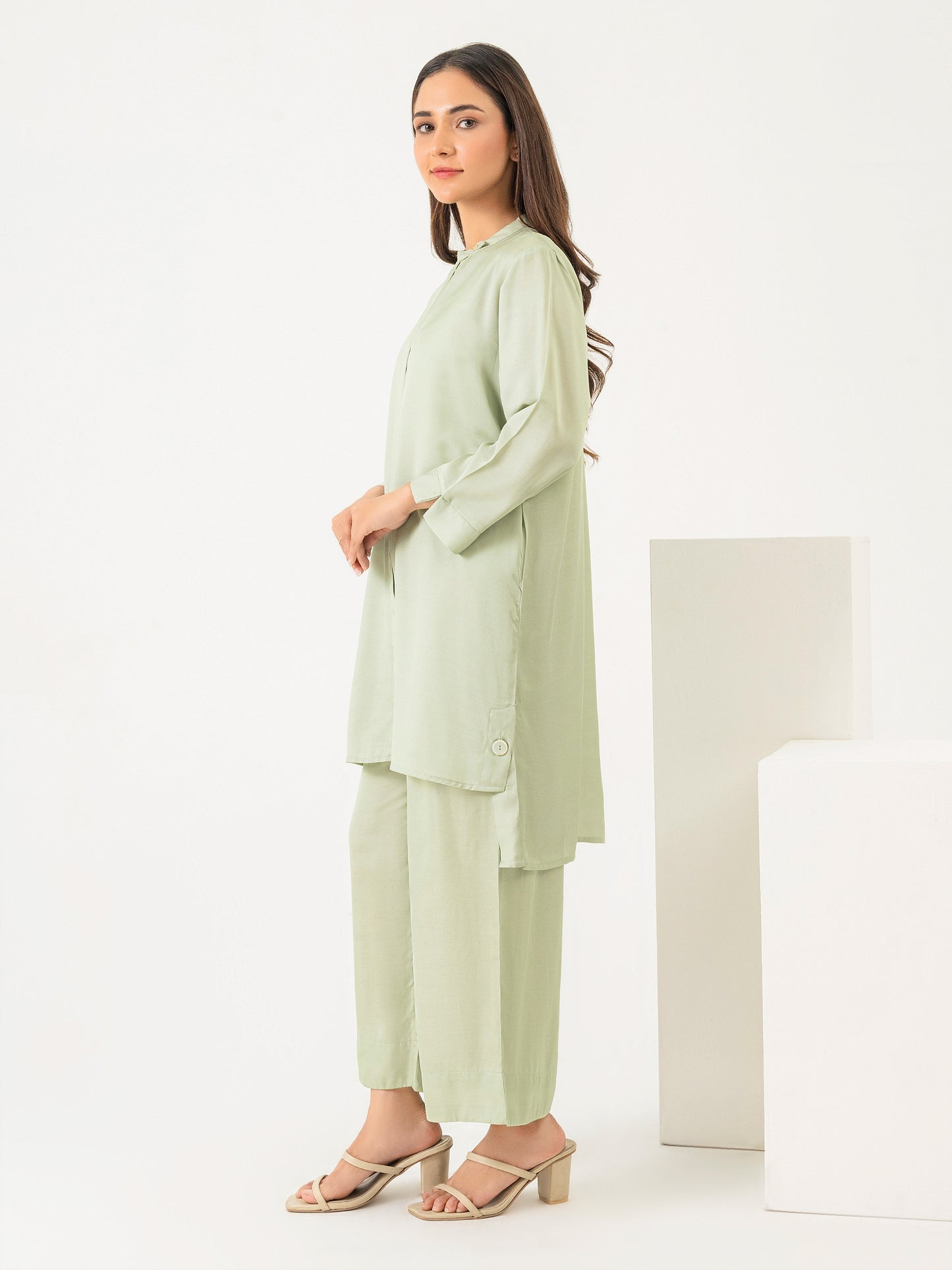 Silk Co-Ord Set-Dyed (Pret)