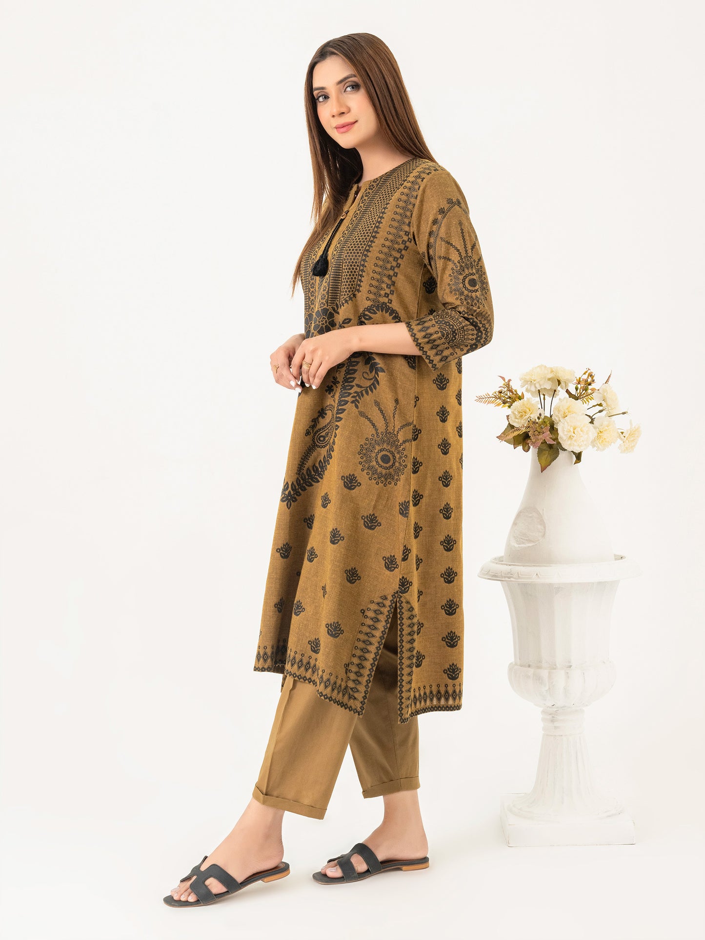 2 Piece Jacquard Suit-Dyed (Pret)