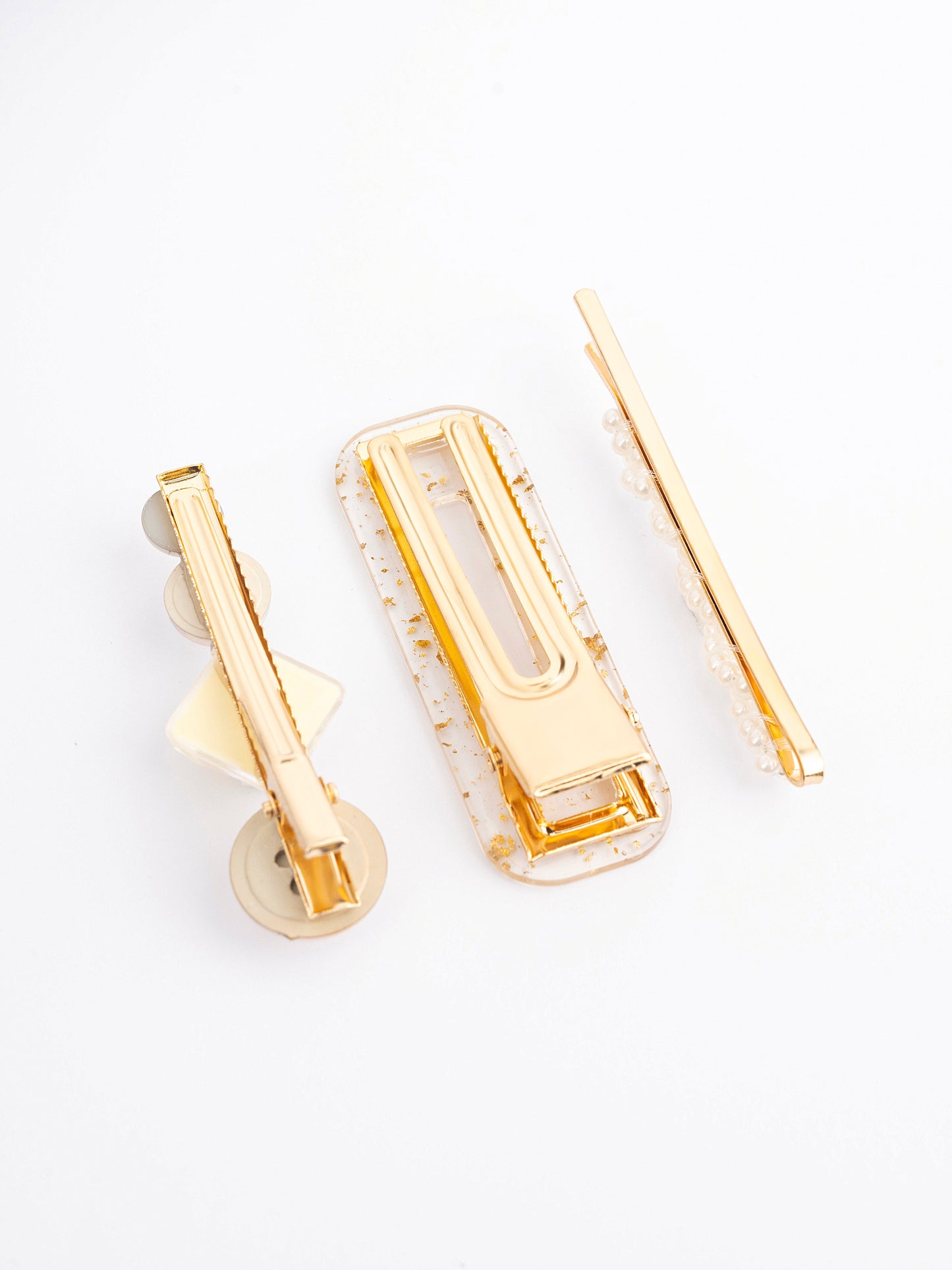 Embellished Hair Clip Set