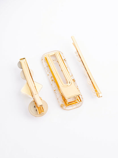 Embellished Hair Clip Set