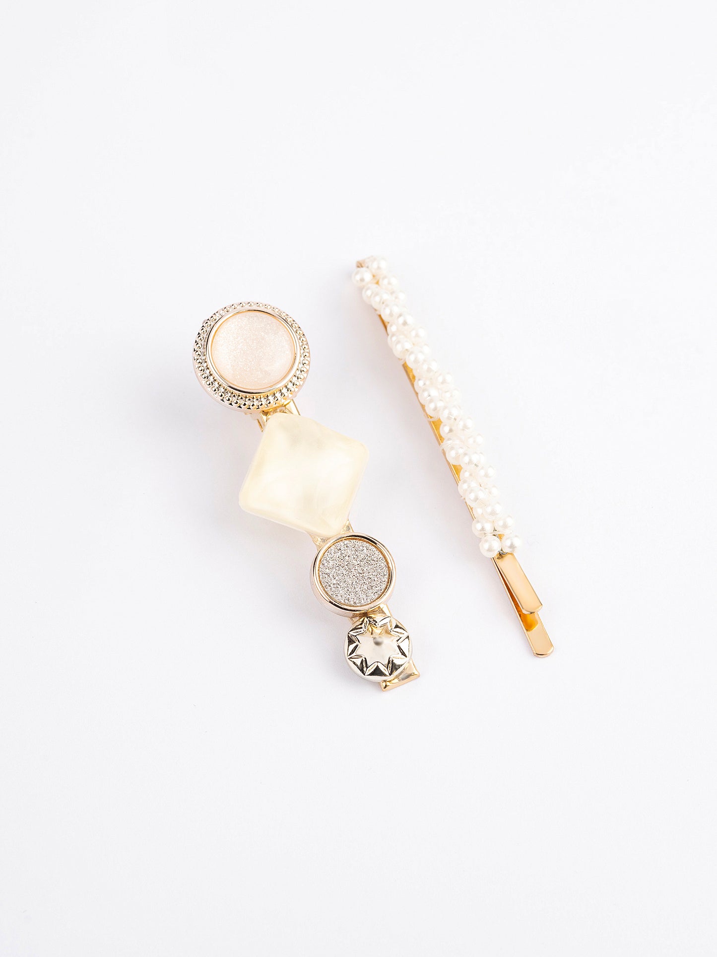 Embellished Hair Clip Set