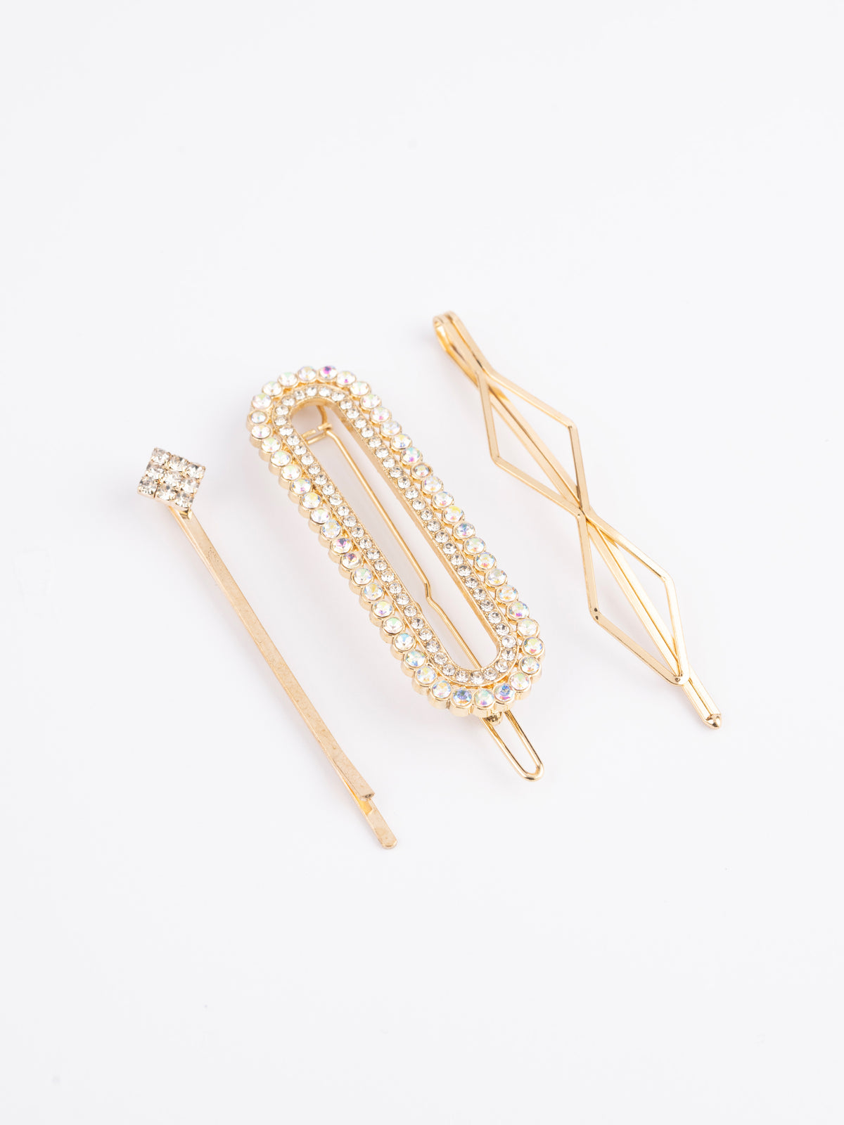 Embellished Hair Clip Set