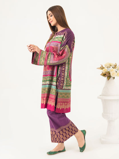 2 Piece Karandi Suit-Paste Print (Pret)
