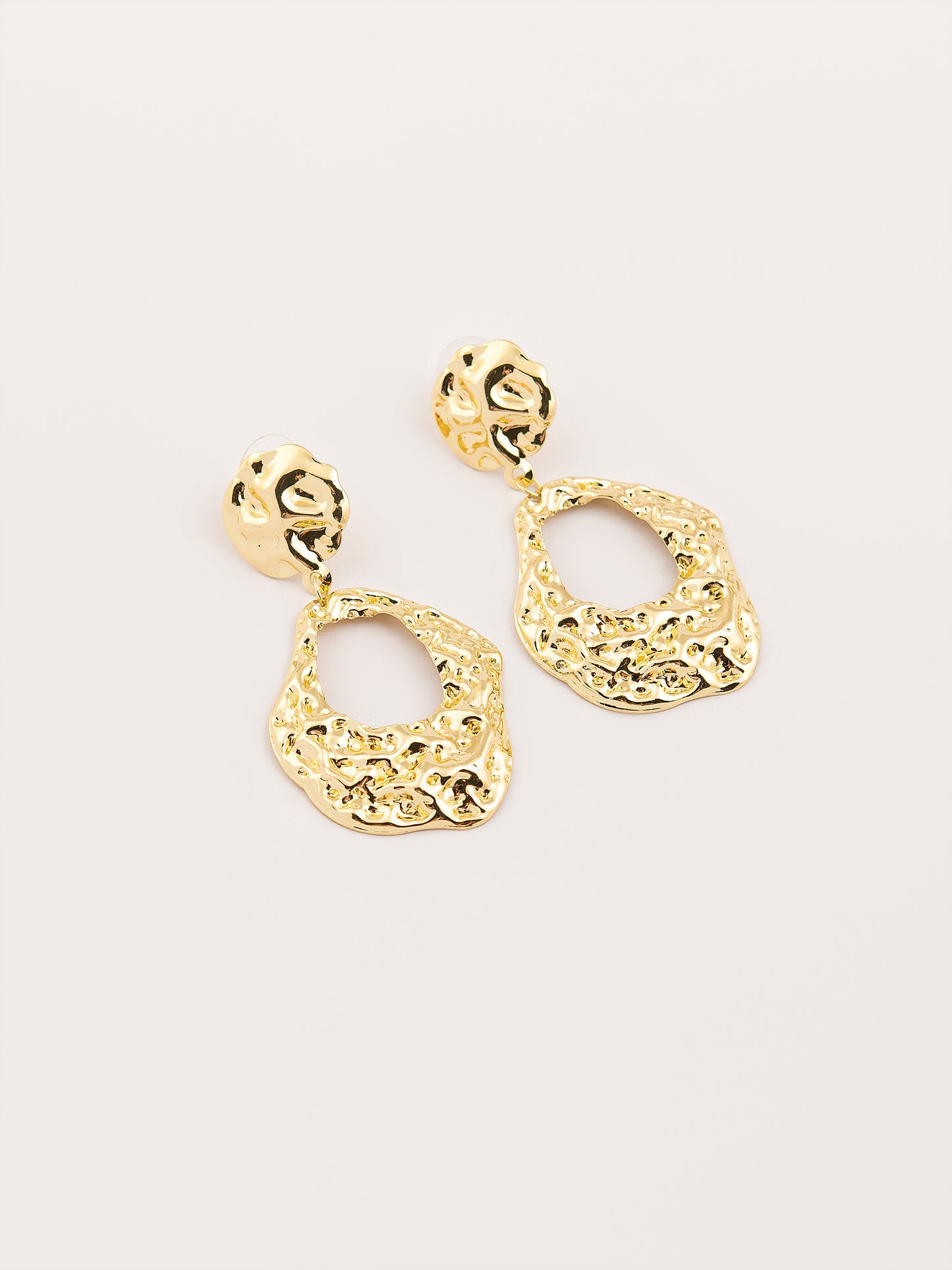 Classic Texture Drop Earrings