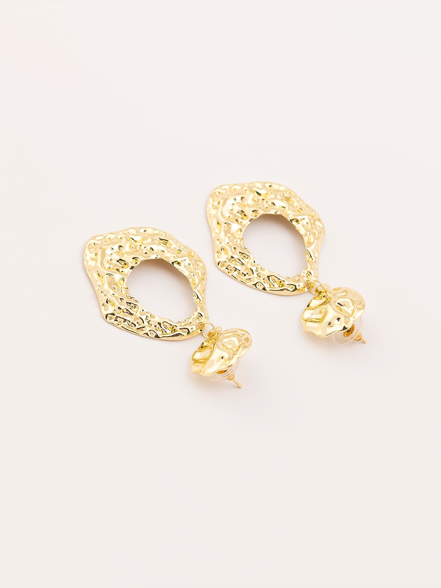 Classic Texture Drop Earrings