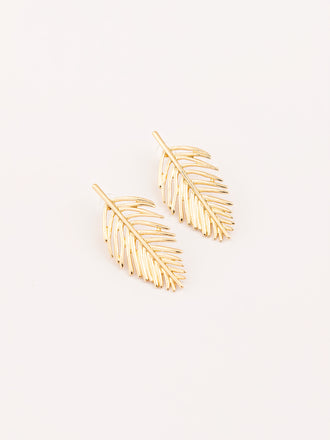 golden-leaf-stud-earrings