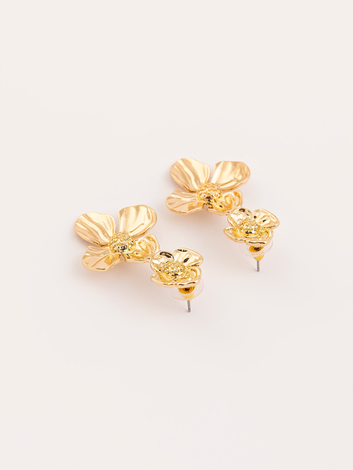 Texture Floral Earrings
