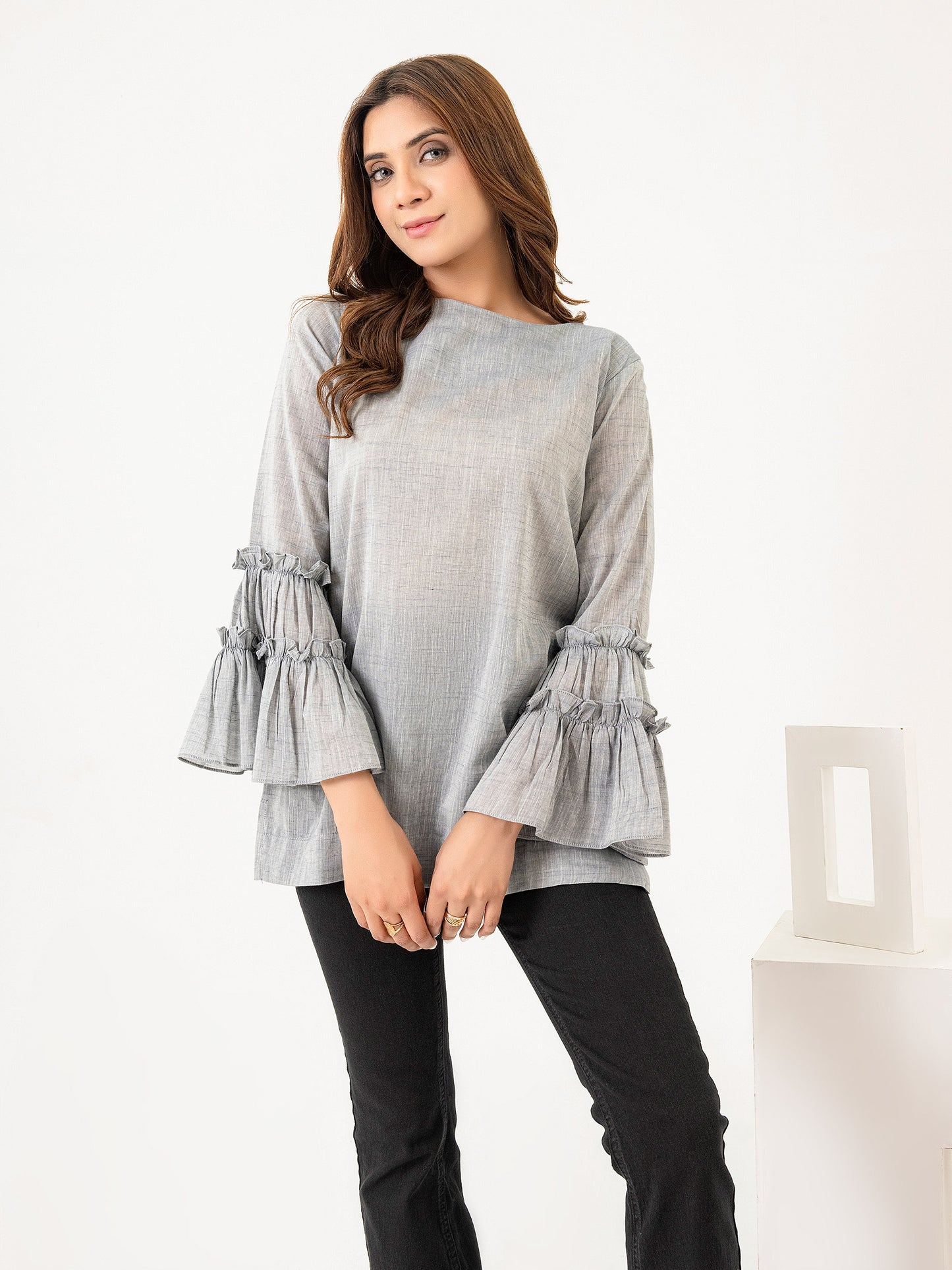 Dyed Yarn Dyed Top