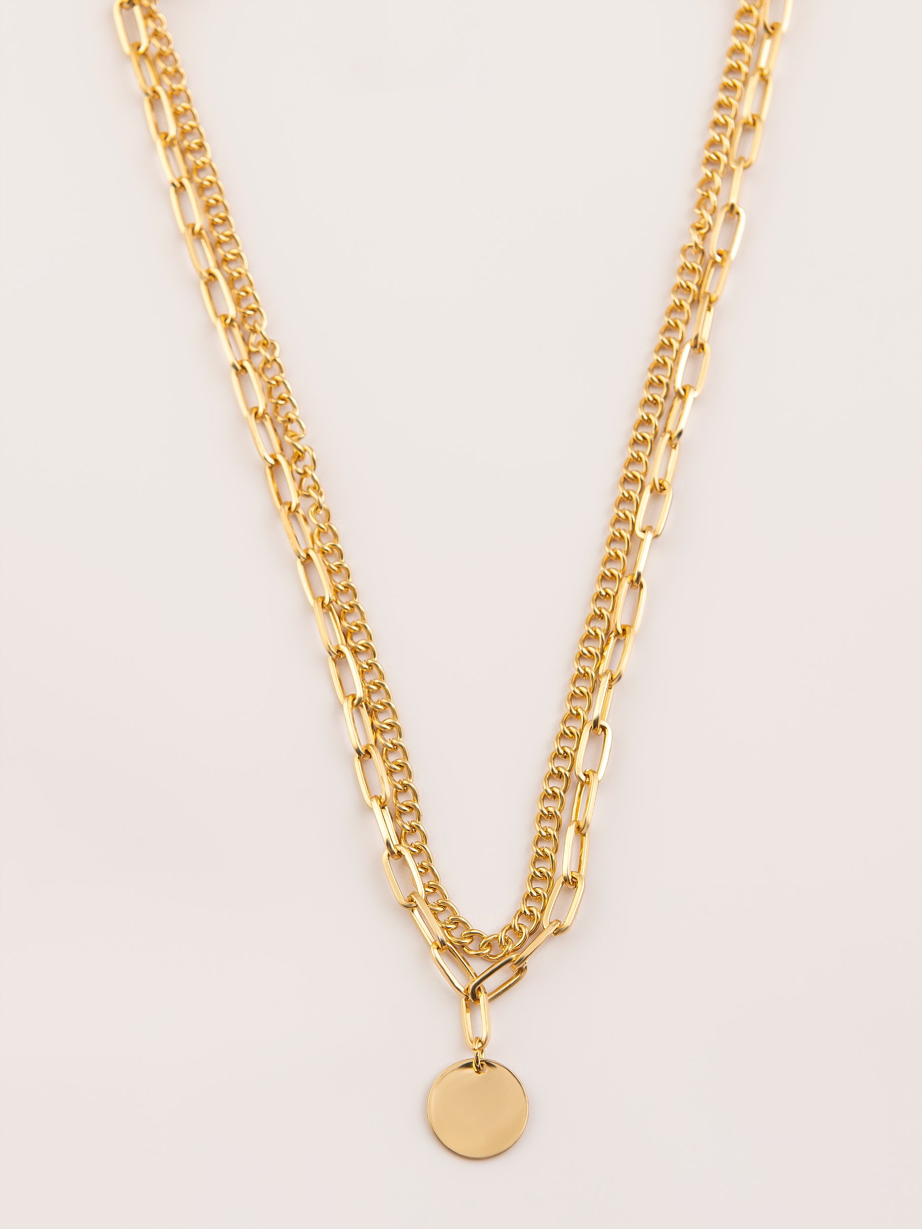 metallic-layered-necklace