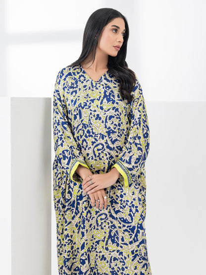 Printed Silk Dress