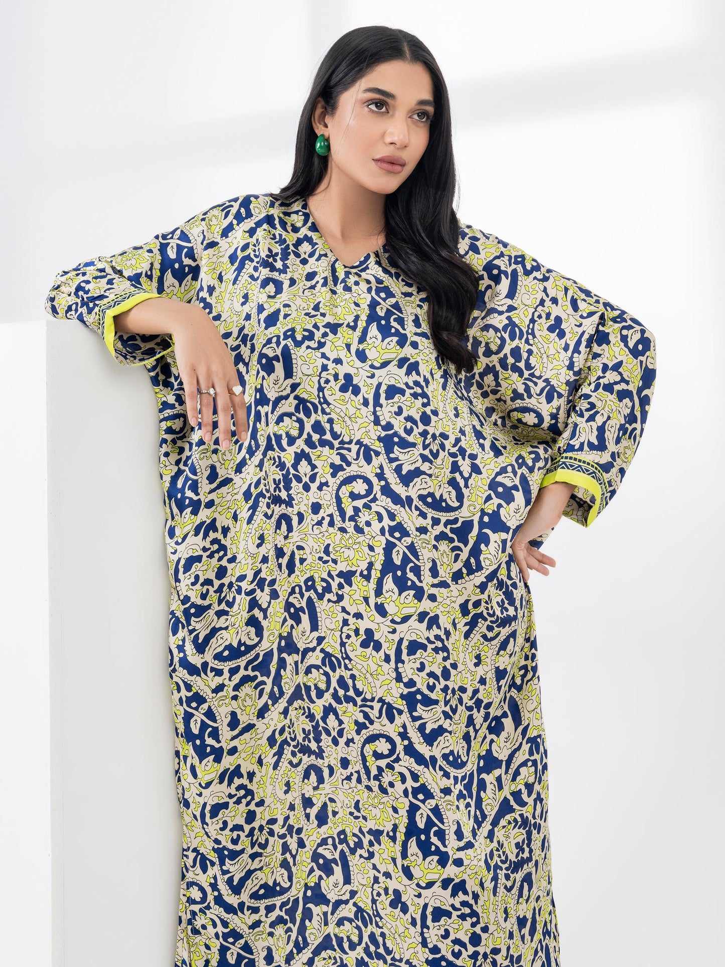 Printed Silk Dress