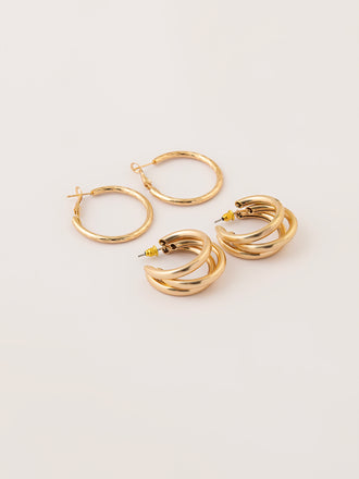 c-hoop-earrings-set