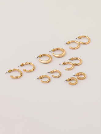 metallic-c--hoop-earrings-set