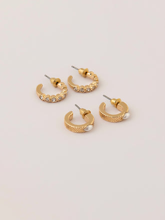 metallic-c--hoop-earrings-set