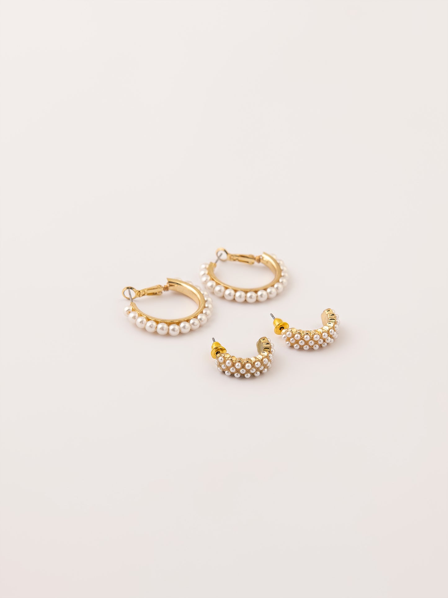 Pearly Jewels Earring Set