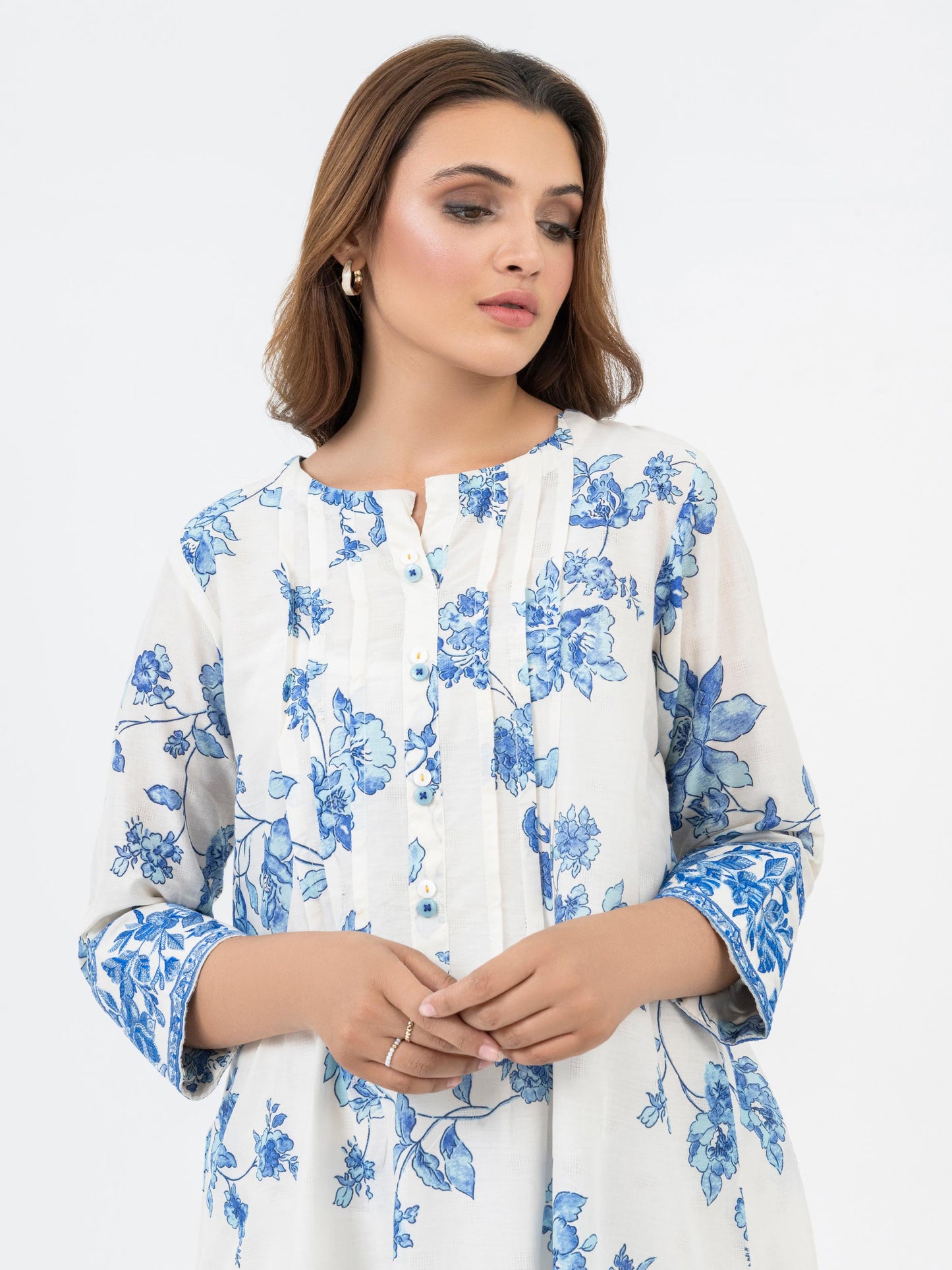 Lawn Shirt-Embroidered(Pret)