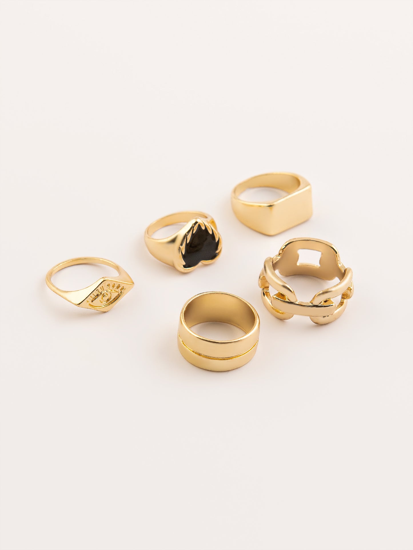 Classic Bold Ring Set
