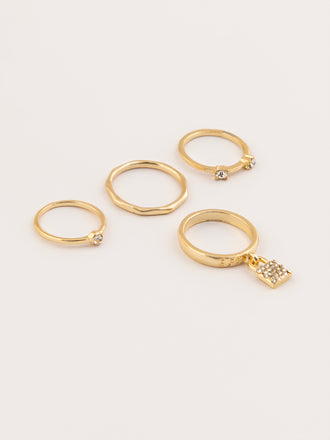 gold-embellished-ring-set