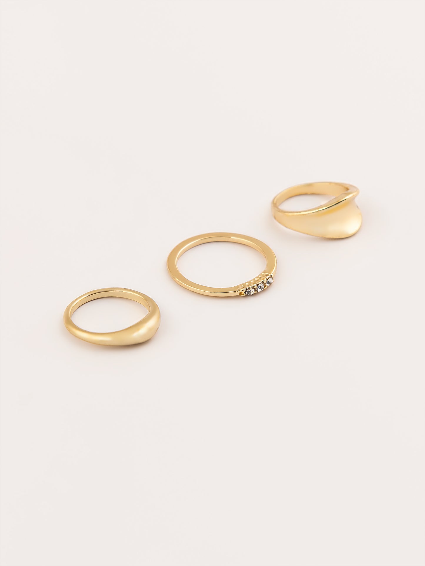 Gold Rings Set