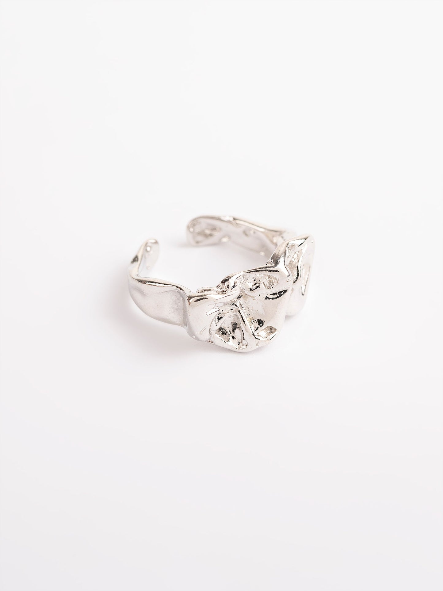Textured Open Rings