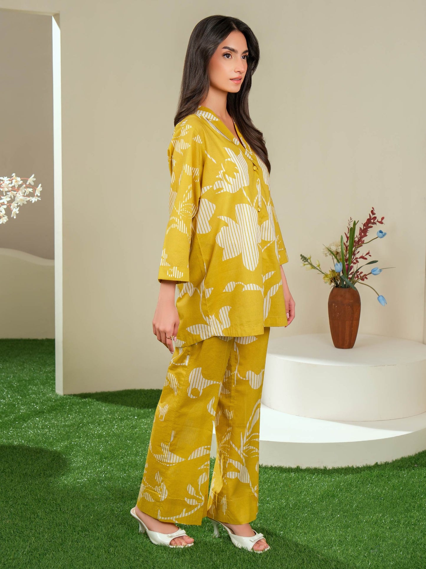 Lawn Shirt-Printed (Unstitched)