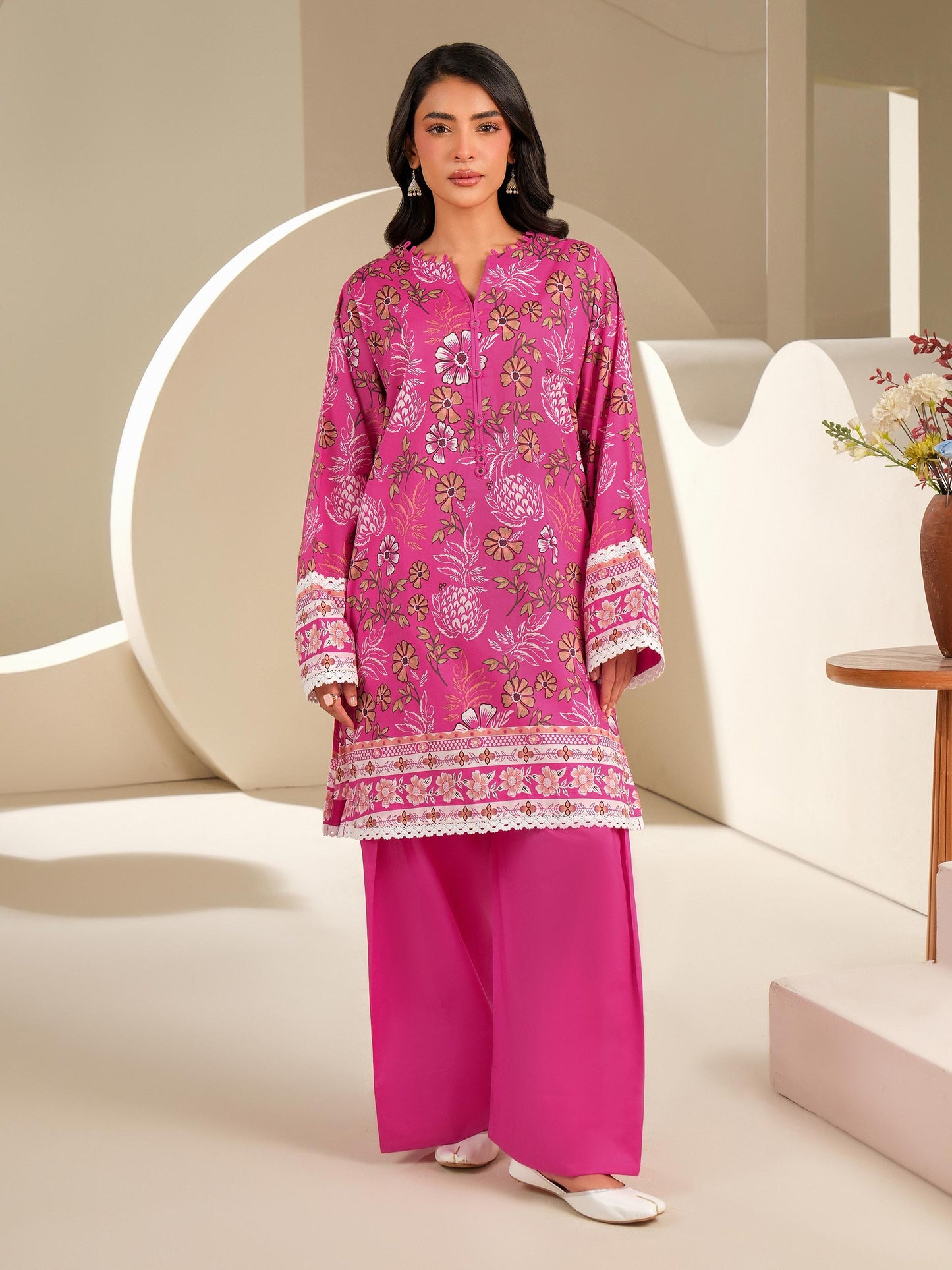 Lawn Shirt-Printed (Unstitched)