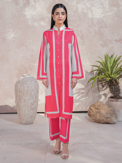 Lawn Shirt- Printed (Unstitched)