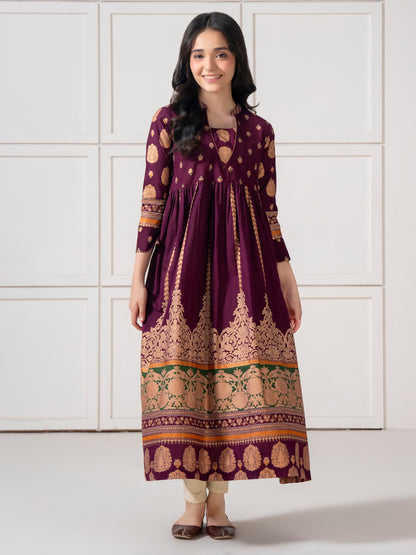 Lawn Frock-Paste Print