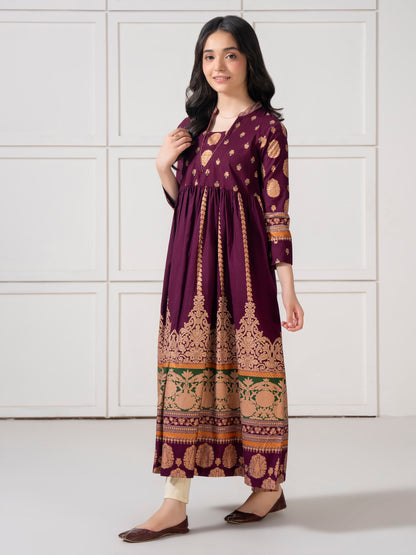 Lawn Frock-Paste Print