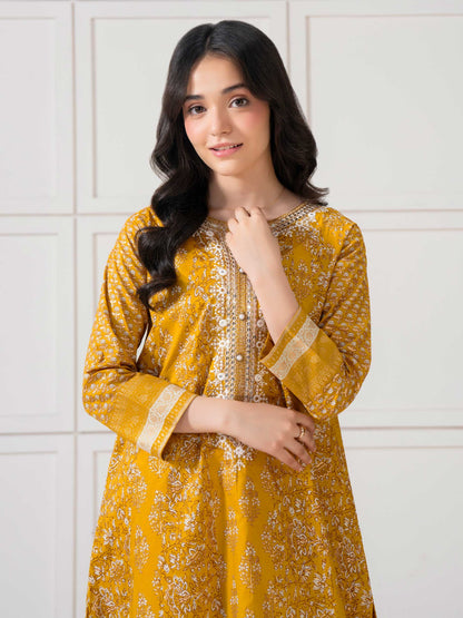Lawn Shirt-Paste Print