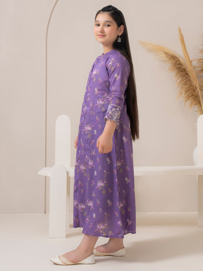 Lawn Frock-Embroidered