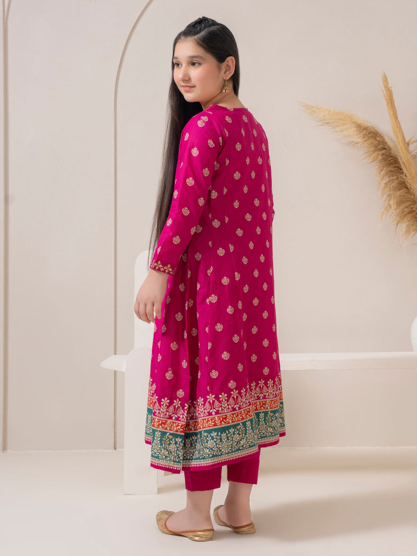 2 Piece Lawn Suit-Embroidered