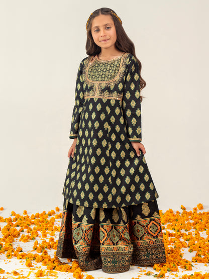 2 Piece Lawn Suit-Embroidered