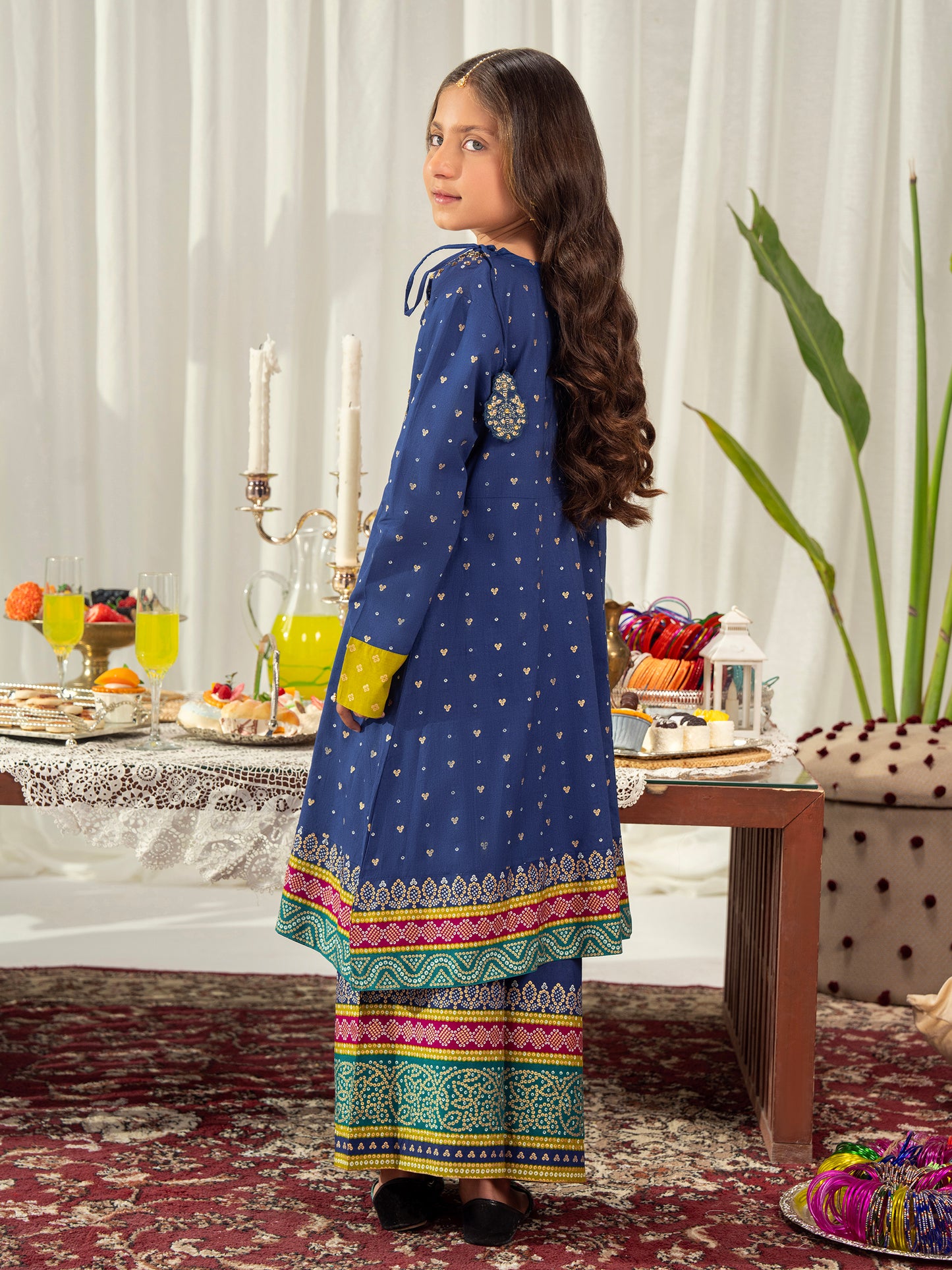 2 Piece Lawn Suit-Embellished