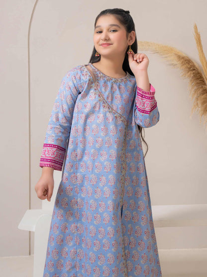 2 Piece Lawn Suit-Embroidered
