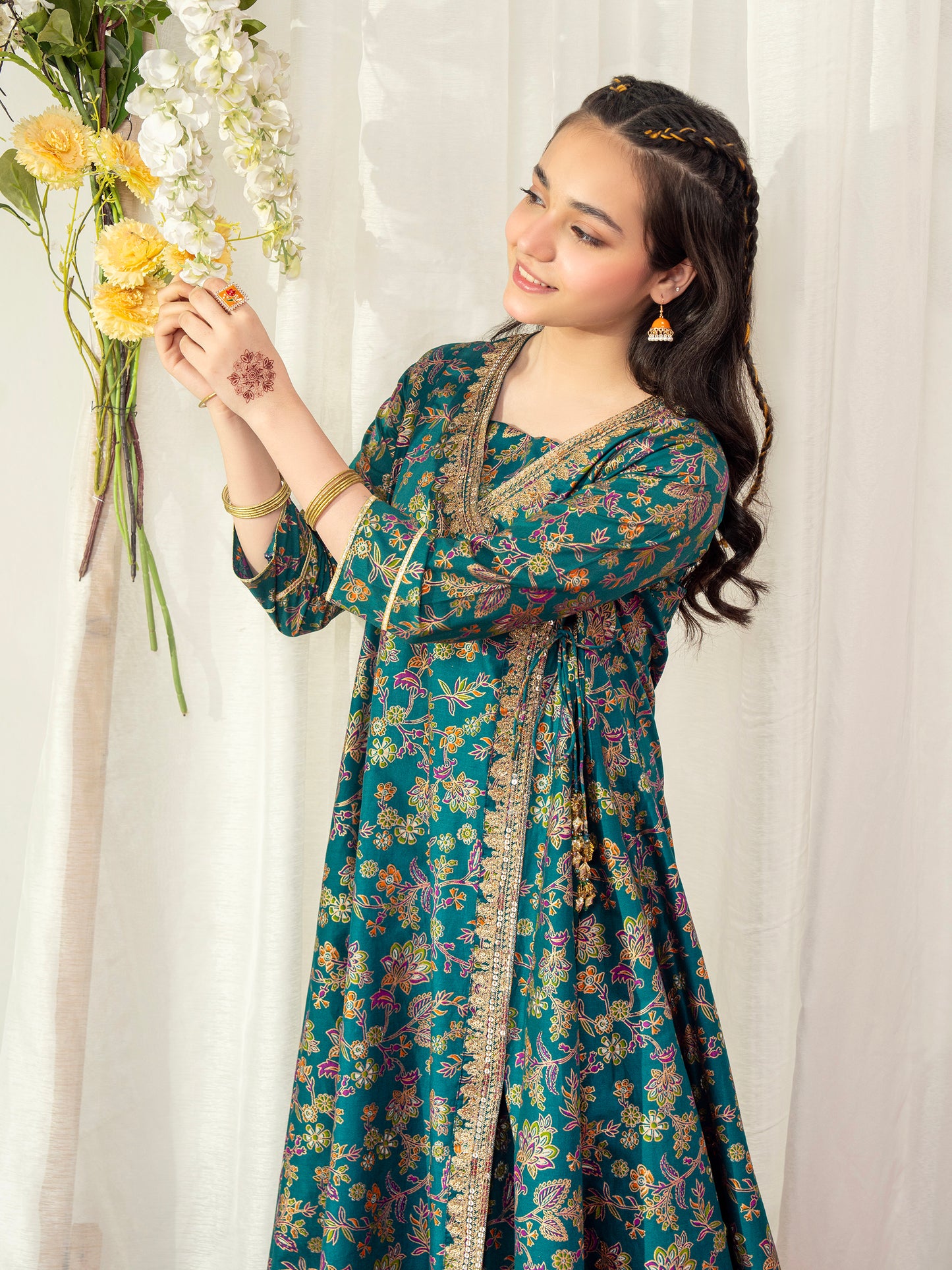 Lawn Shirt-Embroidered