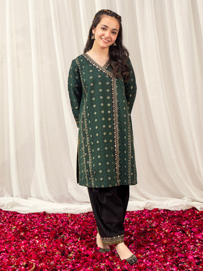 2 Piece Jacquard Suit-Embroidered