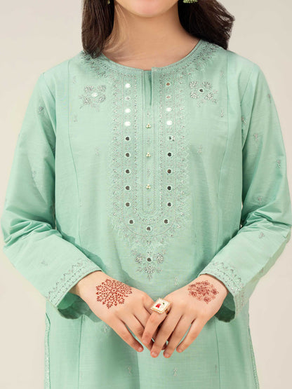 2 Piece Lawn Suit-Embellished