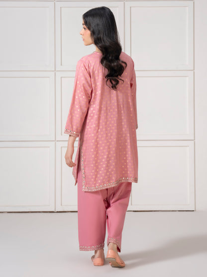 2 Piece Jacquard Suit-Embroidered
