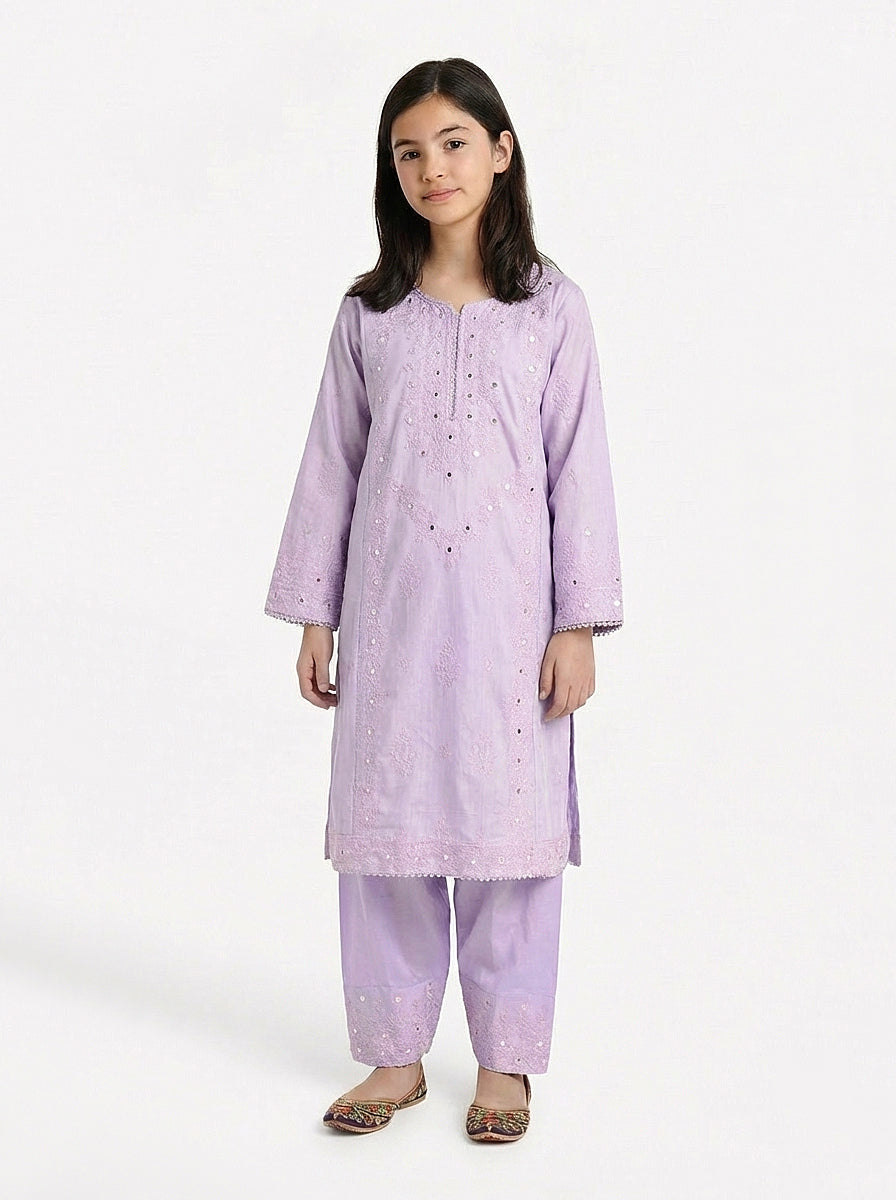 2 Piece Lawn Missouri  Suit- Embroidered (Pret)