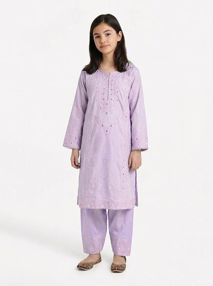 2 Piece Lawn Missouri  Suit- Embroidered (Pret)