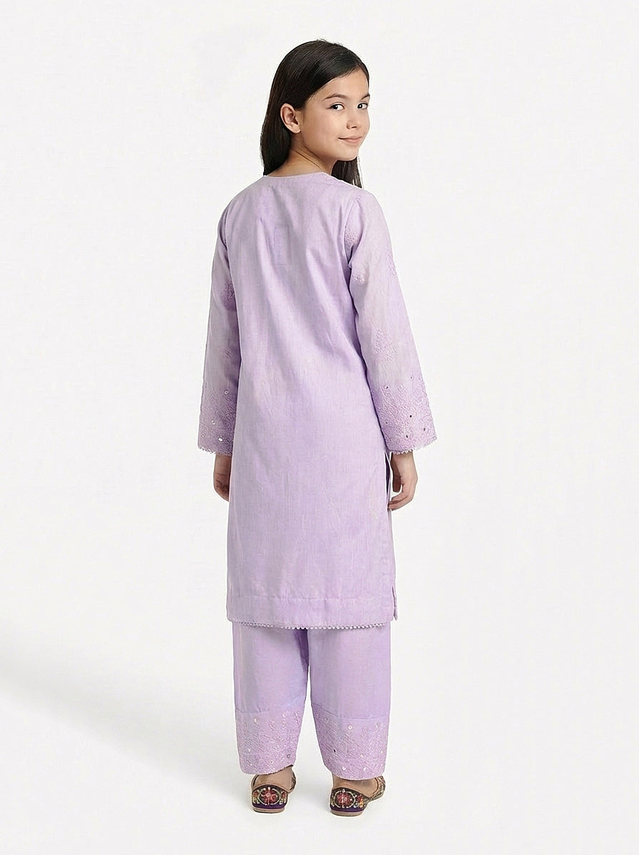 2 Piece Lawn Missouri  Suit- Embroidered (Pret)