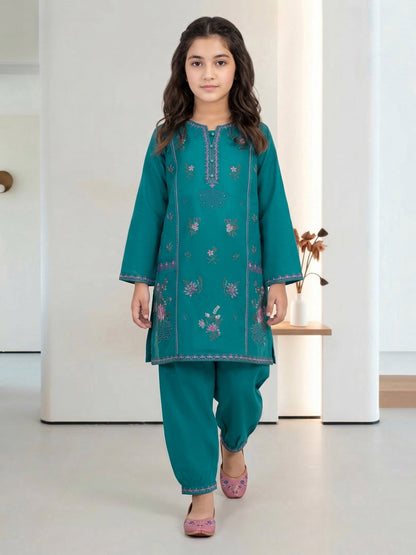 2 Piece Lawn Suit- Embroidered (Pret)