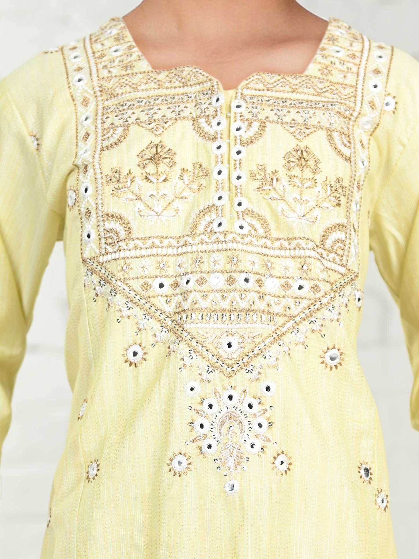 2 Piece Missouri Suit- Embroidered (Pret)