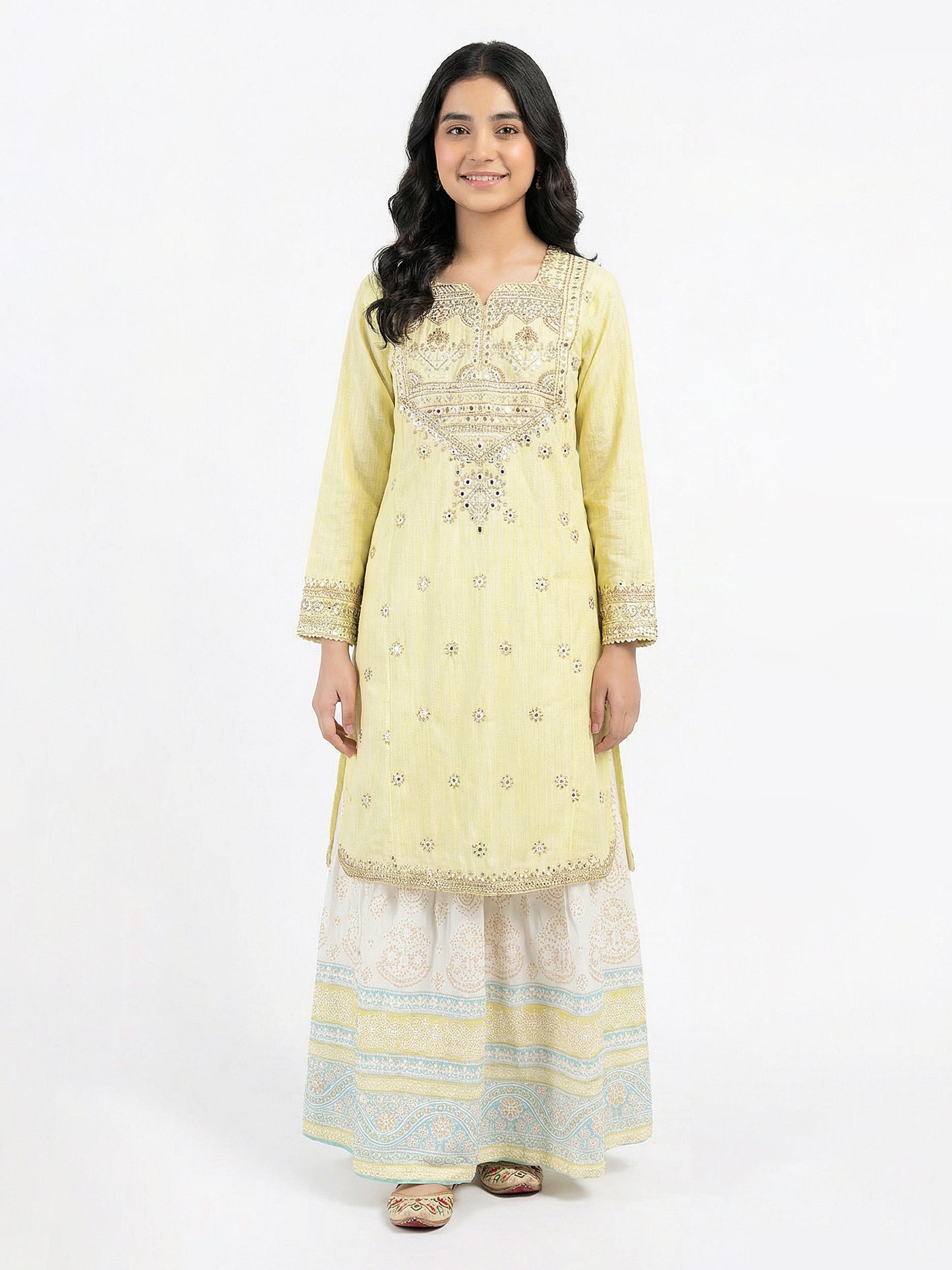 2 Piece Missouri Suit- Embroidered (Pret)