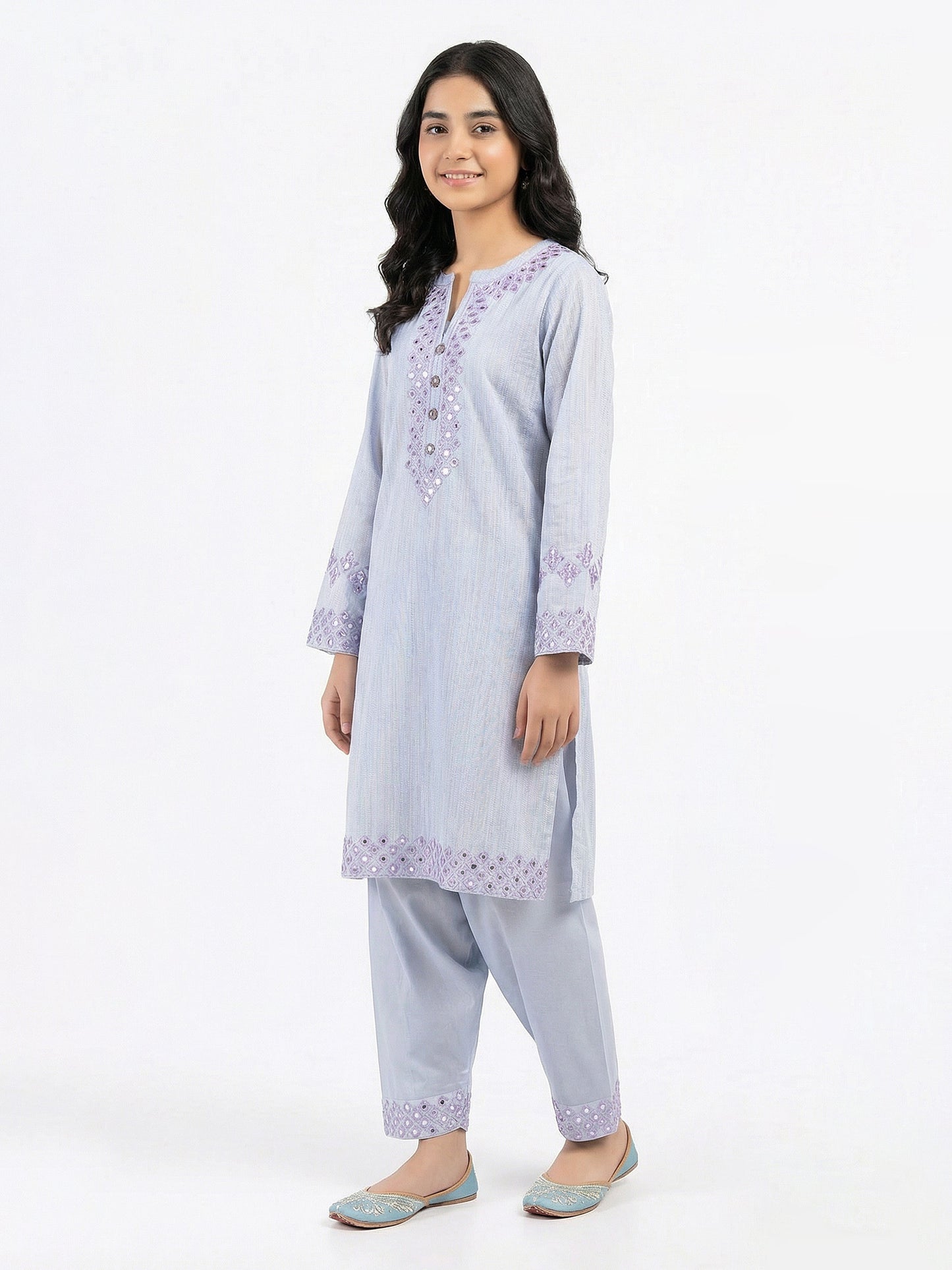 2 Piece Lawn Missouri Suit- Embroidered (Pret)