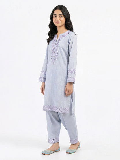 2 Piece Lawn Missouri Suit- Embroidered (Pret)